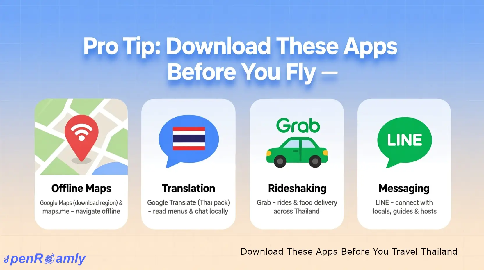 Download These Apps Before You Travel Thailand